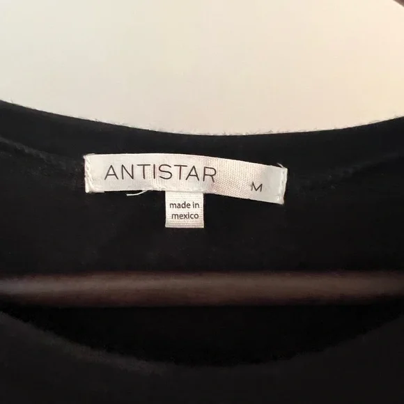 Black Short Sleeve Dress - Picture 3 of 4